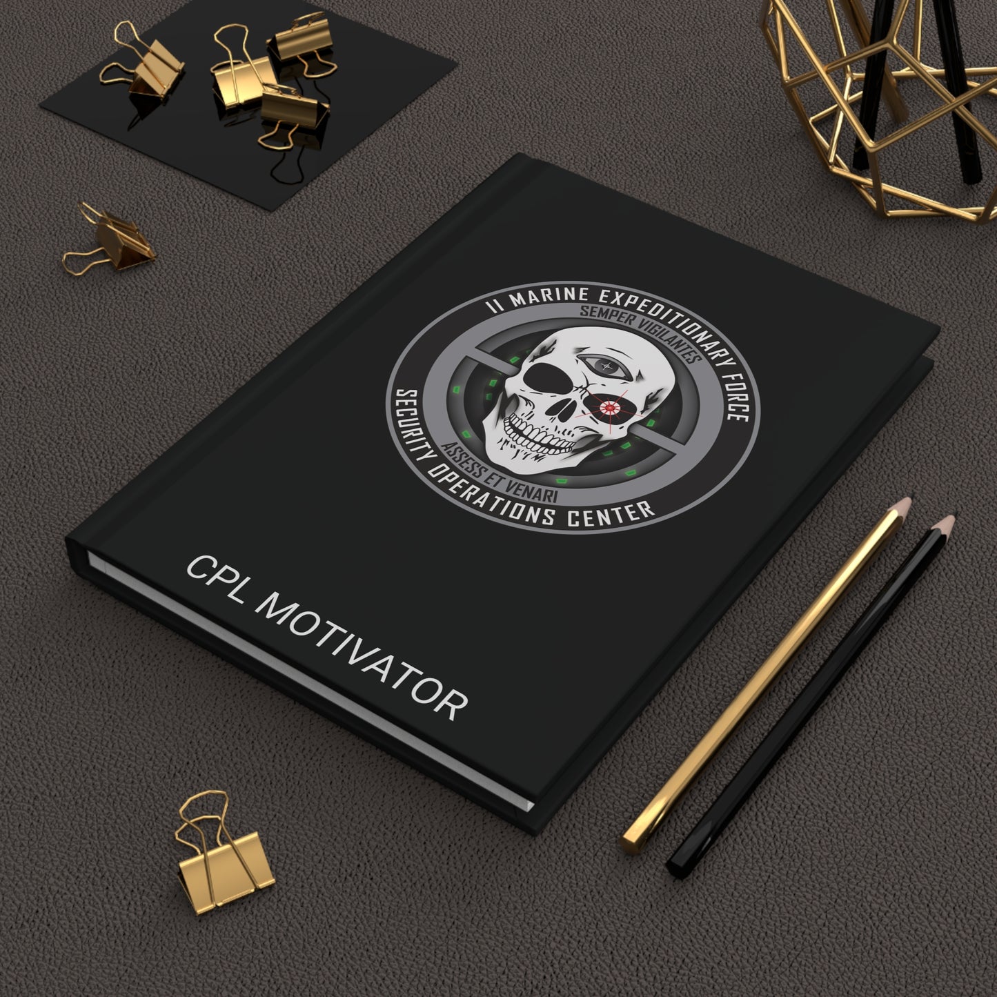 Customizable Hardcover Notebook SOC 2.0